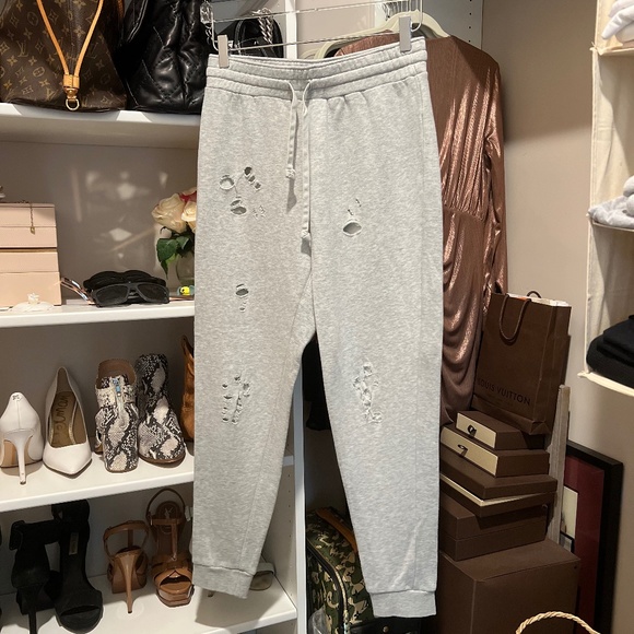 Spiritual Gangster Pants - Spiritual Gangster Loved Jogger - Heather Gray Size S